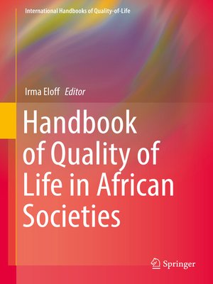 cover image of Handbook of Quality of Life in African Societies